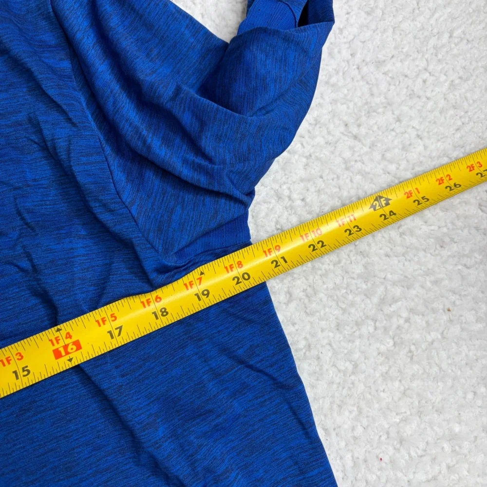Adidas Manchester United Long Sleeve Training Jersey Blue AI6703 Mens Large